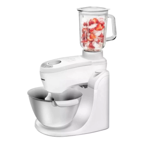 Batidora De Pie Digital Con Bowl Atma Bp8754e Blanco 50 Hz