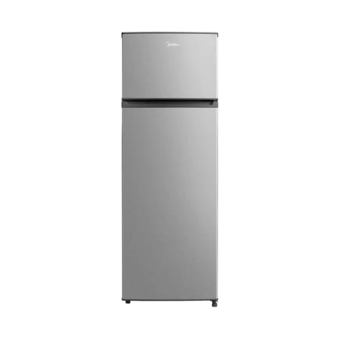 Heladera Midea Silver MDRT333F Top Mount 240 L Gris