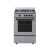Cocina Multigas Siam Csi-cm56 4 Hornallas 56cm Color Plata Plateado