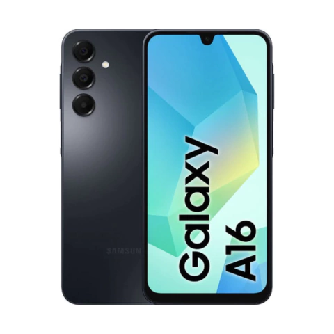Celular Samsung Galaxy A16 128gb 4gb Ram Pantalla 6.6'' Hd+ Triple Cámara 50mp Android 14 Batería 5000mah 4g Lte Negro