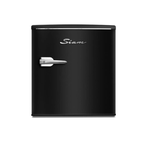 Heladera Siam Bajo Mesada Retro 43l Negra - Hsi-bm50nr2 Negr Negro