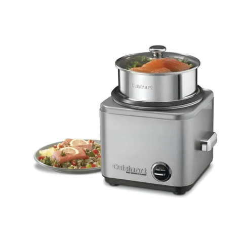 Olla Arrocera Cuisinart Crc800 8 Tazas Acero Inox Plateado