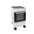 Cocina Multigas 50cm Peabody Blanca Bake Off Blanco