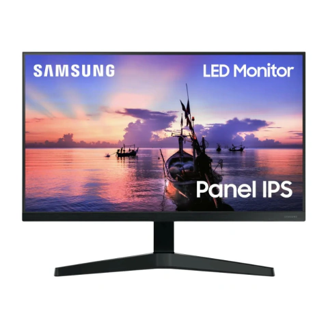 Monitor Gamer Samsung F24t35 Led 24 Dark Gray 100v/240v Dark Blue Gray