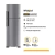 Heladera Whirlpool Inverter WRM42HK Top Mount No Frost Inox 386l Col Inoxidable - comprar online
