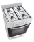 Cocina Eslabón De Lujo Efm56nb Color Blanco - tienda online