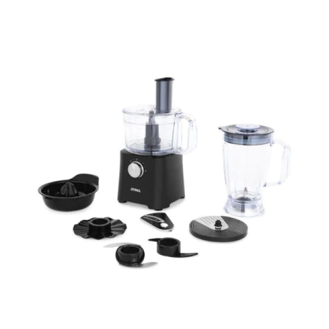 Multiprocesadora Atma Lp8425nap 8 En 1 C/licuadora 650w Negro