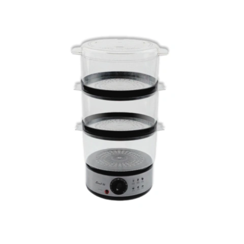 Vaporera Electrica Arrocera Smart-tek 400w Vaporiera Sano Gris