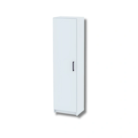 Despensero Centro Estant Dis1bl Simple Organizador 1 Puerta Blanco
