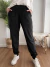 Babucha de Plush Nina Negro - Paloma Clothes