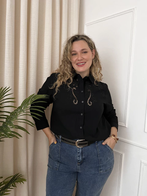Camisa Bordada Santorini en internet