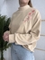Sweater Bordado Yanel Beige - tienda online