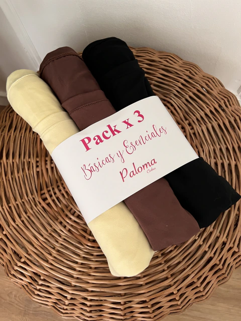 Pack x 3 - Nancy Amarillo
