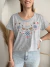 Remera Bordada Azteca - Paloma Clothes