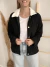 Chaqueta Corderoy Negra - comprar online