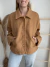 Campera Bucle Camel - comprar online