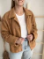 Campera Bucle Camel - Paloma Clothes
