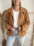 Campera Bucle Camel en internet