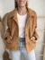 Campera Bucle Camel - tienda online