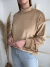 Media Polera de Plush Camel - tienda online