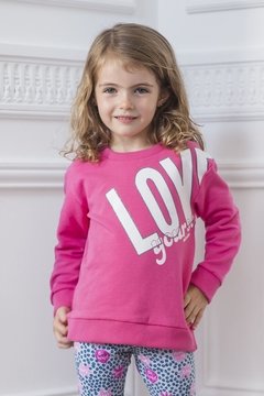 Buzo Love frisa c/ lycra (ART 1279)