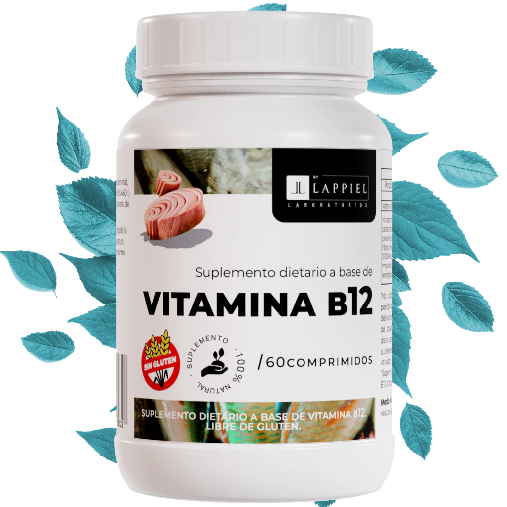 Vitamina B12 / Menos Fatiga Evitá la Anemia / 60 Comprimidos