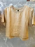 BLUSA CROPPED LINHO NATURAL BETELGEUSE - loja online