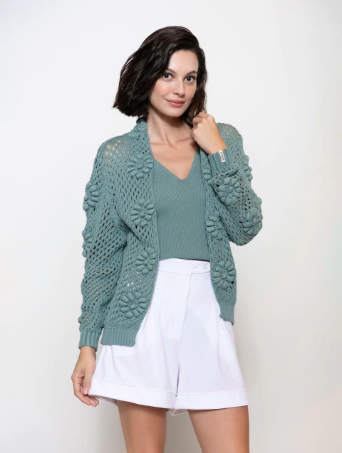 CASACO PONTO MARGARIDA BIAMAR - comprar online