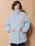 JAQUETA OVERSIZED COM GOLA ALTA BIAMAR - comprar online