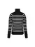 BLUSA ABENÇÃO GOLA ALTA LISTRADA - loja online