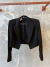 BLAZER FORRADO CROPPED S/ FECHAMENTO BOTOES MANGA - comprar online