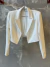 BLAZER FORRADO CROPPED S/ FECHAMENTO BOTOES MANGA - RR Store