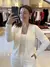CASACO CURTO SEM FECHAMENTO OFF WHITE - comprar online