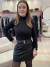 Blusa com Gola média e punho com pele removível na internet