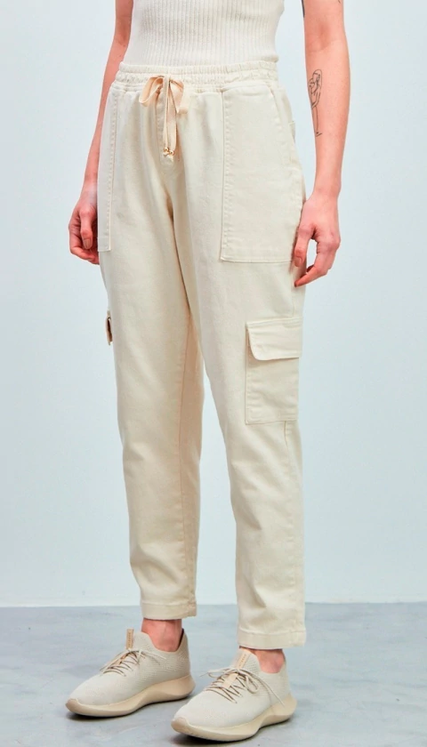 CALÇA DE SARJA CARGO AMBICIONE - comprar online
