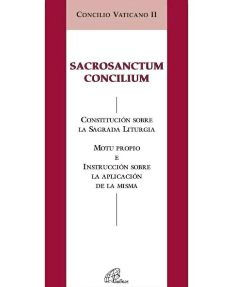 SACROSANCTUM CONCILIUM - comprar online