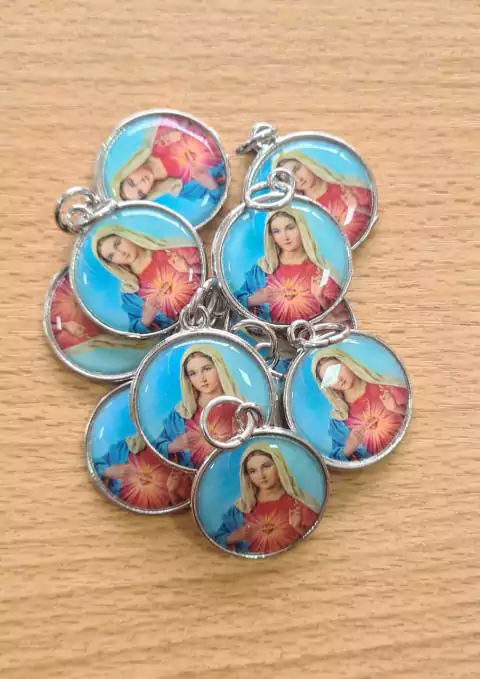 MEDALLA INMACULADO CORAZON DE MARIA SIMPLE