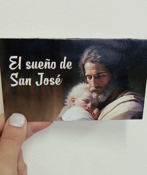 TARJETA RELIEVE EL SUEÑO DE SAN JOSE