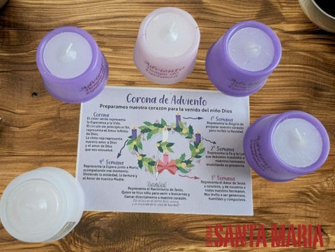 KIT VELAS DE ADVIENTO