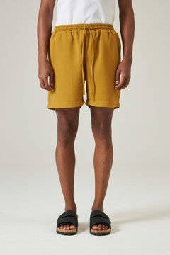 Shorts Meander Mustard - comprar online