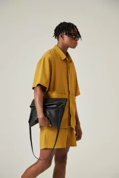 Bolsa Zquare Black - ZIOH - Vestuário Masculino Moderno