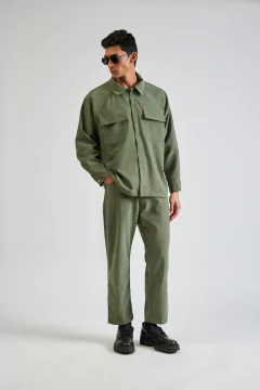 Calça Moss Green - ZIOH - Vestuário Masculino Moderno