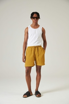 Shorts Meander Mustard - loja online