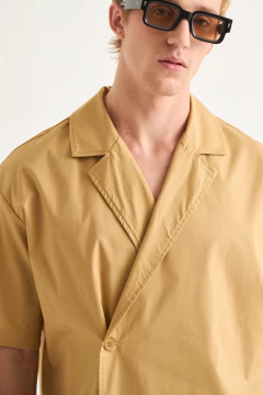 Camisa Onyx Gold - ZIOH - Vestuário Masculino Moderno