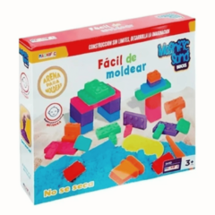JUEGO DE ARENA KINETICA FACIL DE MOLDEAR MAGNIFIC SAND BRICKS