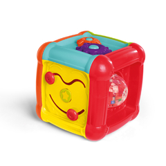 CUBO DIDACTICO FUN EDUCATIVO VARIAS ACTIVIDADES CALESITA en internet