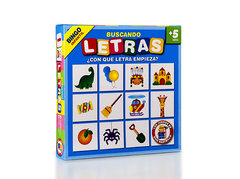 JUEGO DE MESA BUSCANDO LETRAS BINGO INFANTIL RUIBAL DON RASTRILLO