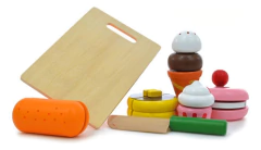 Tabla De Comida P/cortar Dream Sport Encastre Didactico - comprar online