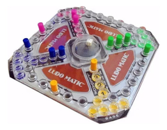 JUEGO DE MESA LUDO MATIC CON CUBILETE AUTOMATICO HABANO - comprar online