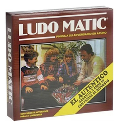 JUEGO DE MESA LUDO MATIC CON CUBILETE AUTOMATICO HABANO